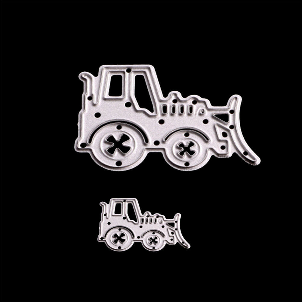 Excavator Cutting Dies Stencils Card Album Photo Template Craft Picture Fr.l8