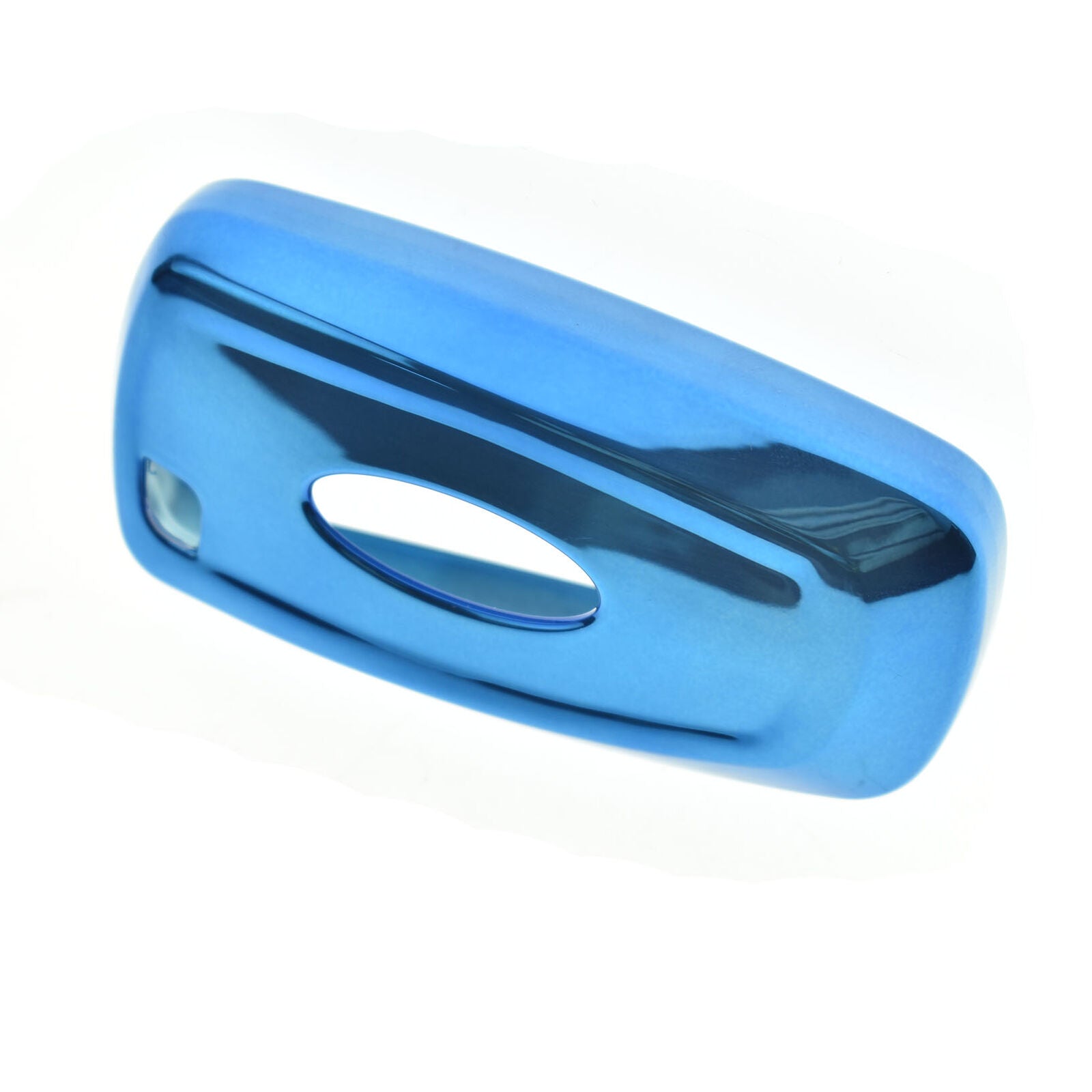 Smart Car Key Fob Chain Cover Case Ring For Ford Mondeo Lincoln Blue
