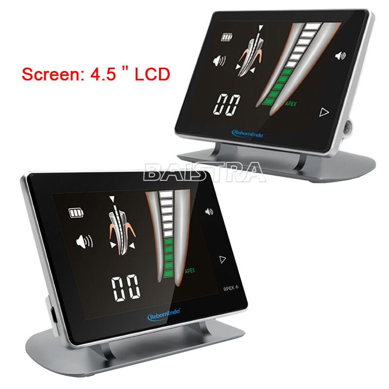 Dental 4.5' LCD Electronic Endodontic Root Canal Apex Locator RPEX 6 100V-240V