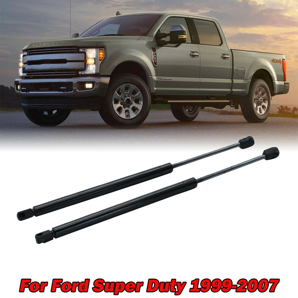 2Pcs Hood Lift Supports Struts Rod Shocks For Ford F-250 F-350 F-550 Super Duty