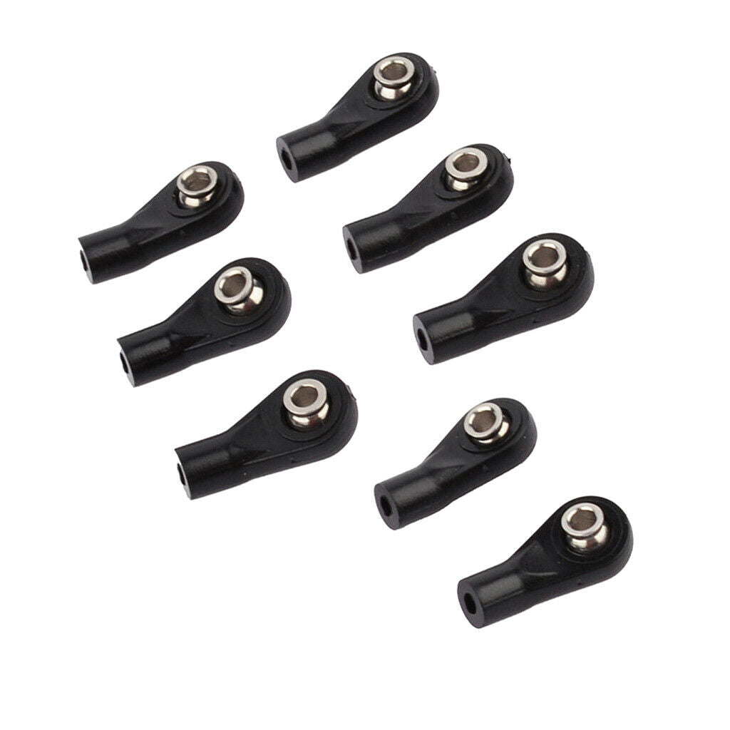 8x M3 Plastic Bent Rod End w/ Axial Width Balls for Axial SCX10 D90 1/10 Car