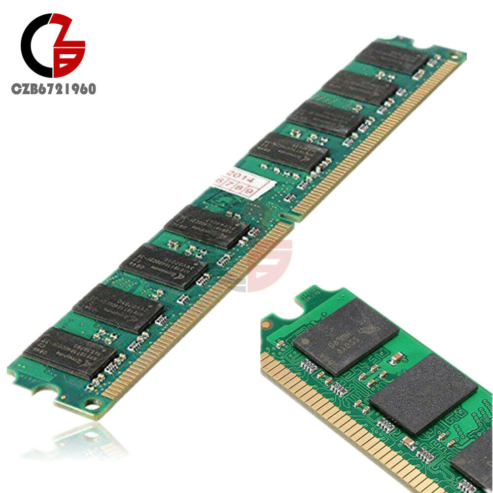 Fit For Hynix 2GB PC2-5300 DDR2-667MHz 240pin CL5 DIMM RAM Desktop Memory