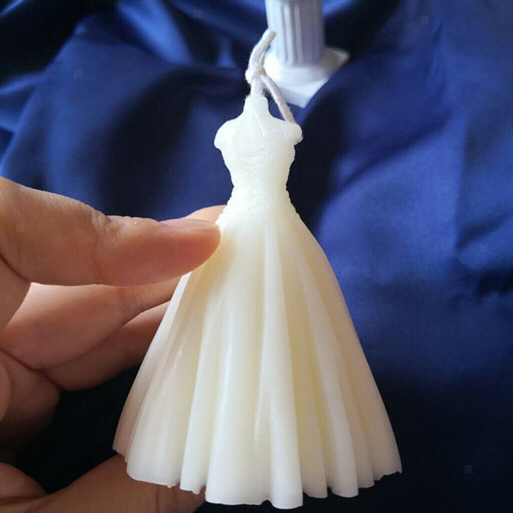 Scented Candle Wedding Bride Gown Essential Oil Living Room Bedroom Decor