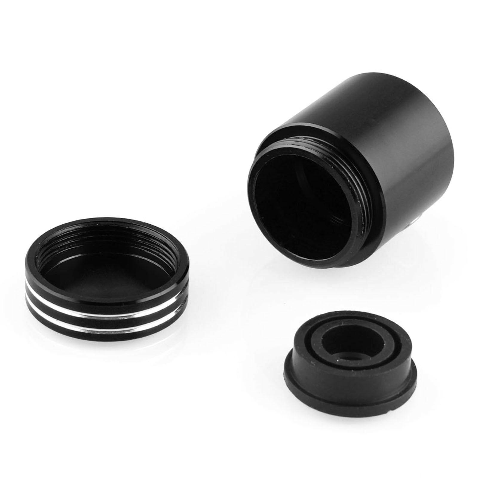 Universal Motorcycle Front Brake Clutch Oil Reservoir Tank Cylinder Fluid Black