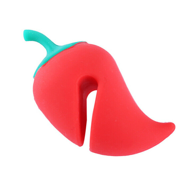 Cute Pot Clip chili Pan Cover Anti-overflow Rack Prevent Overflow Lid Hol.l8
