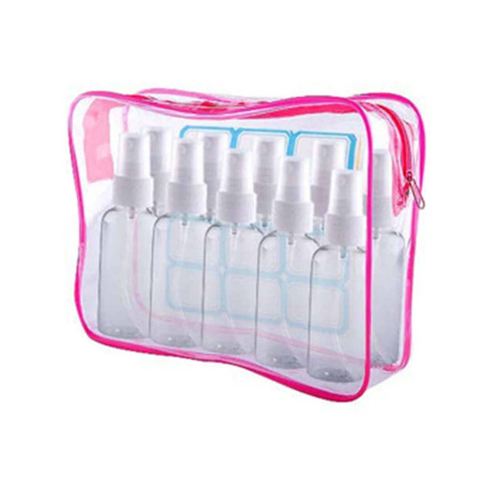 60ml 2oz 16x Empty Spray Bottle Home Refillable Plastic Bottles with Funnels