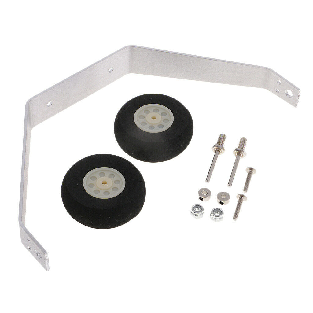 2mm Alloy Airplane Accessories Landing Kit For 25-40 Class Electric RC Airplane