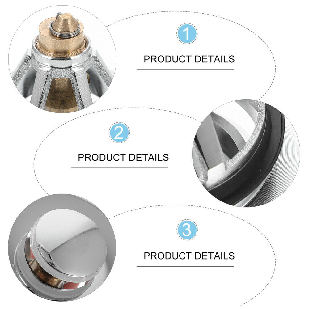 Suit for Bathroom and Kitchen Wash Basins Durable Drain Filter Drain Plug 1Pack