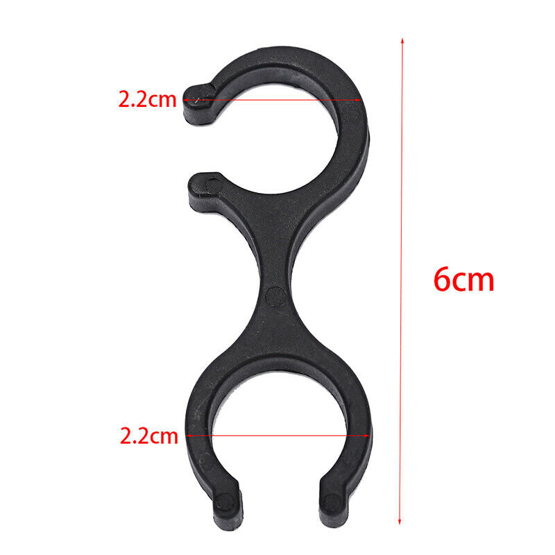 2Pcs Plastic Walking Stick Buckle Trekking Pole Accessories Connection Buc.l8