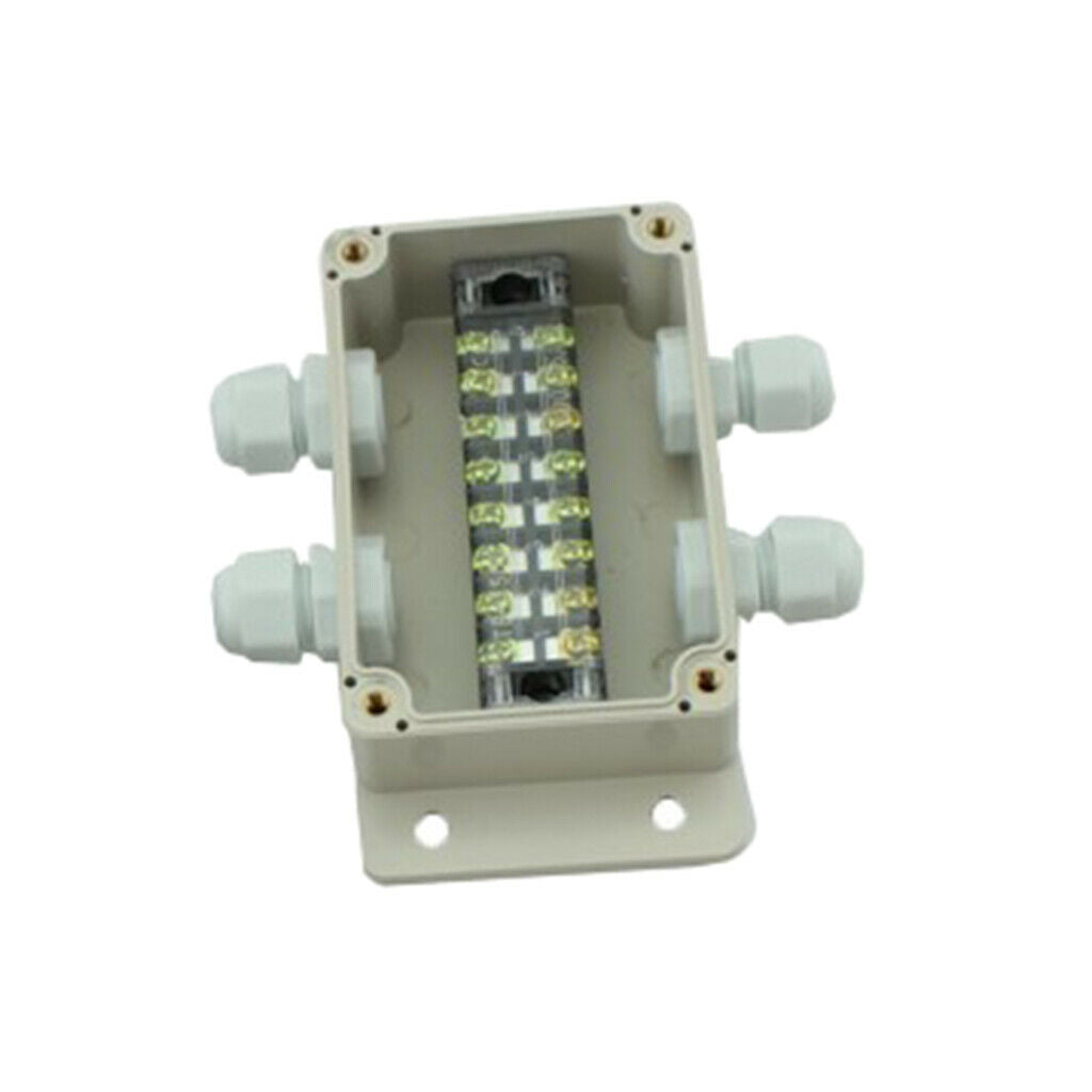 IP66 Waterproof Electrical Junction Box Cable Glands 132x69x50mm 2 in 2 out