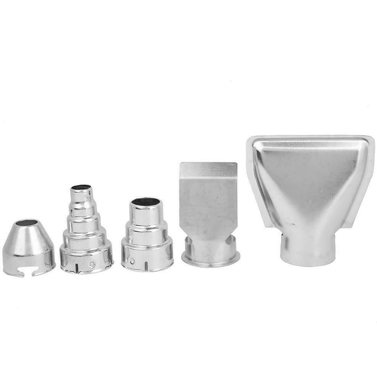 5pcs Stainless Steel Hot Air Gun Nozzles Durable Heat Blower Accessories
