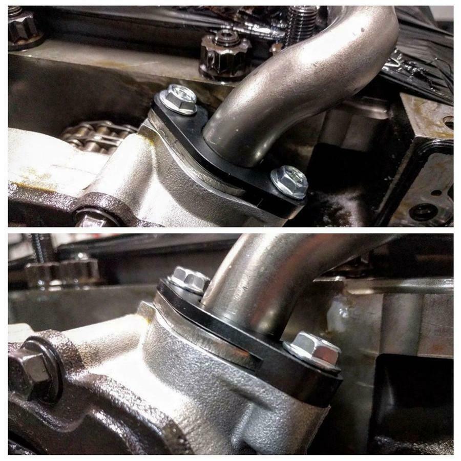 Car Engine Oil Pump Pipe Bracket Fit for LS Series GEN III IV LS1 2 3 6 Engines