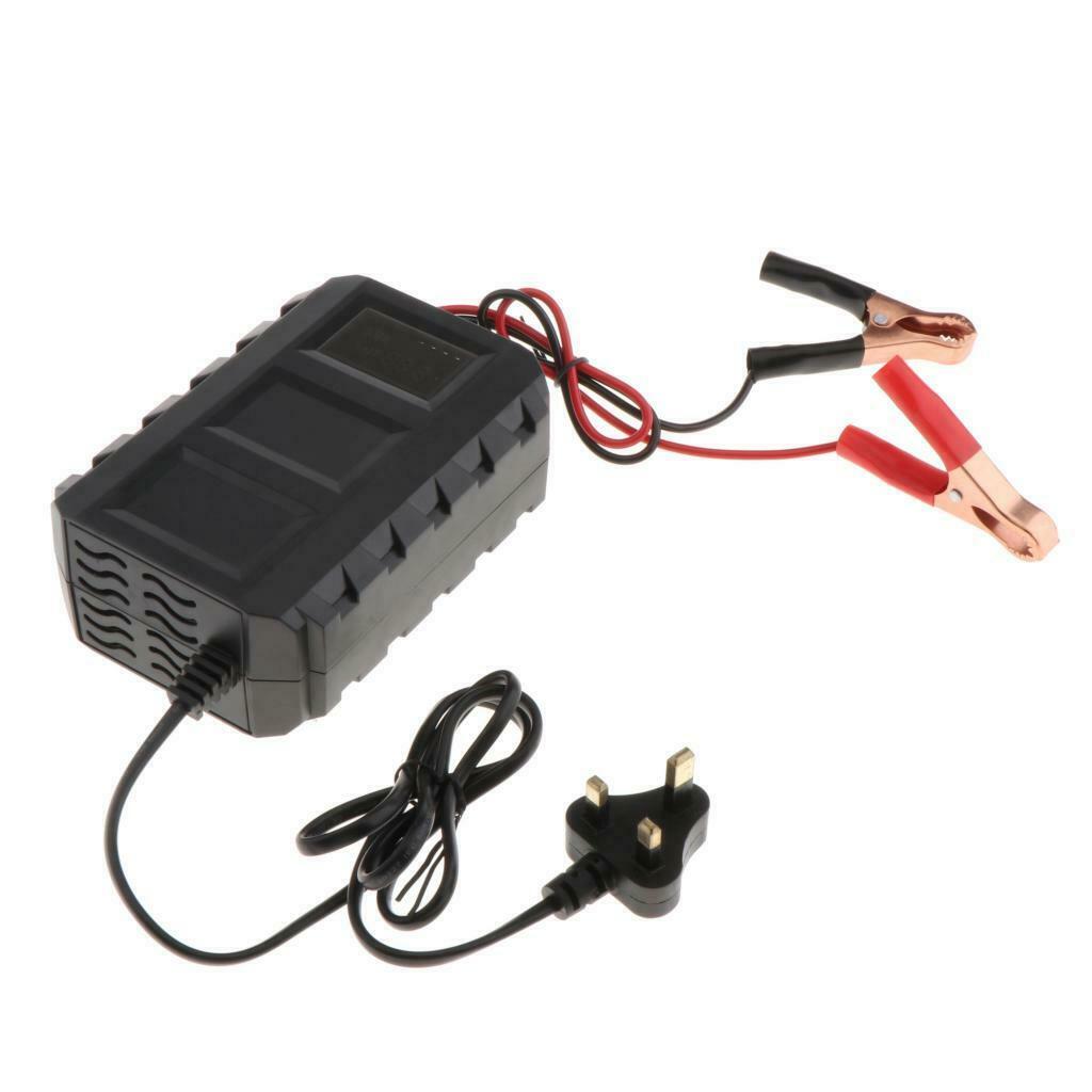 20A Lead Acid Battery Charger Car Battery Charger Fast Charge Low Noise