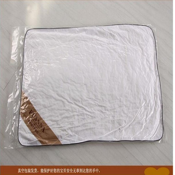 1pcs Feather Silk UltraSoft Pillows Star Hotel Pillow Cushion Sleep Care 48*74cm