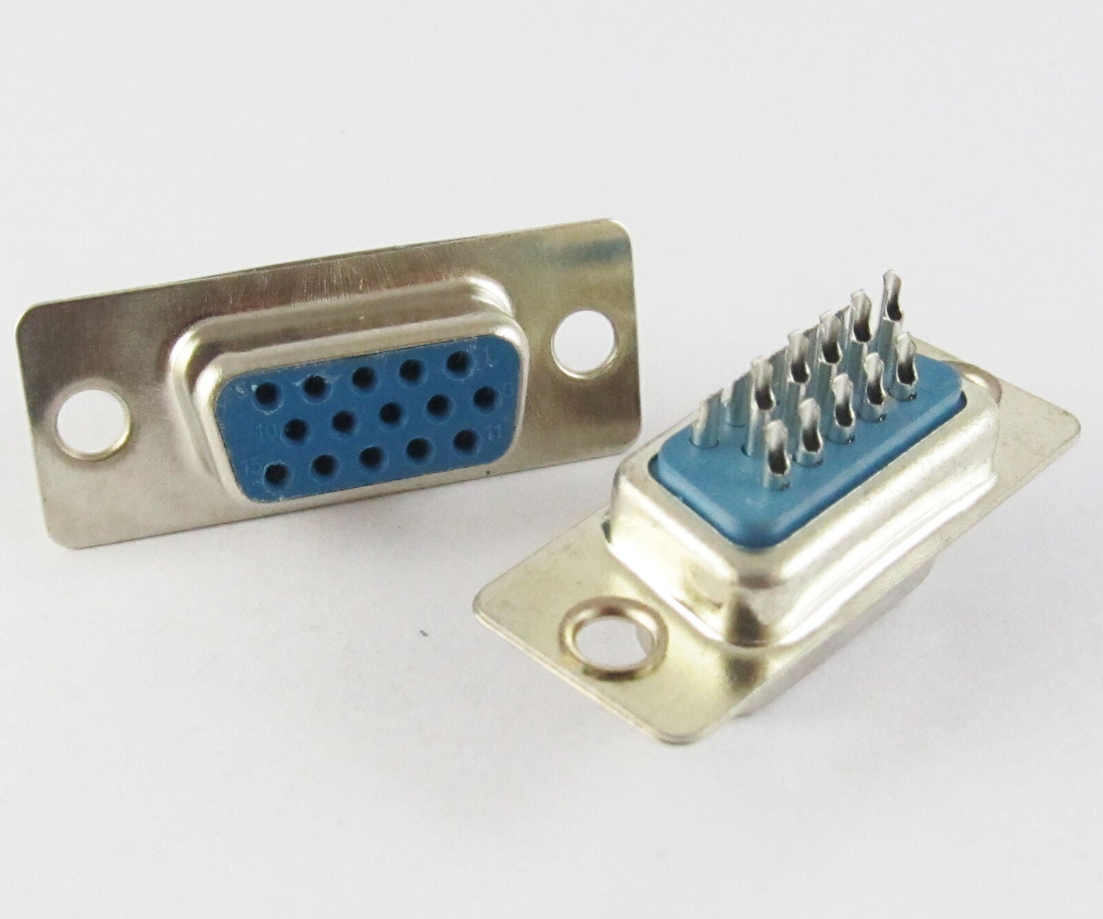 1pc D-sub 15 PIN Female Solder Connector Socket VGA connectors