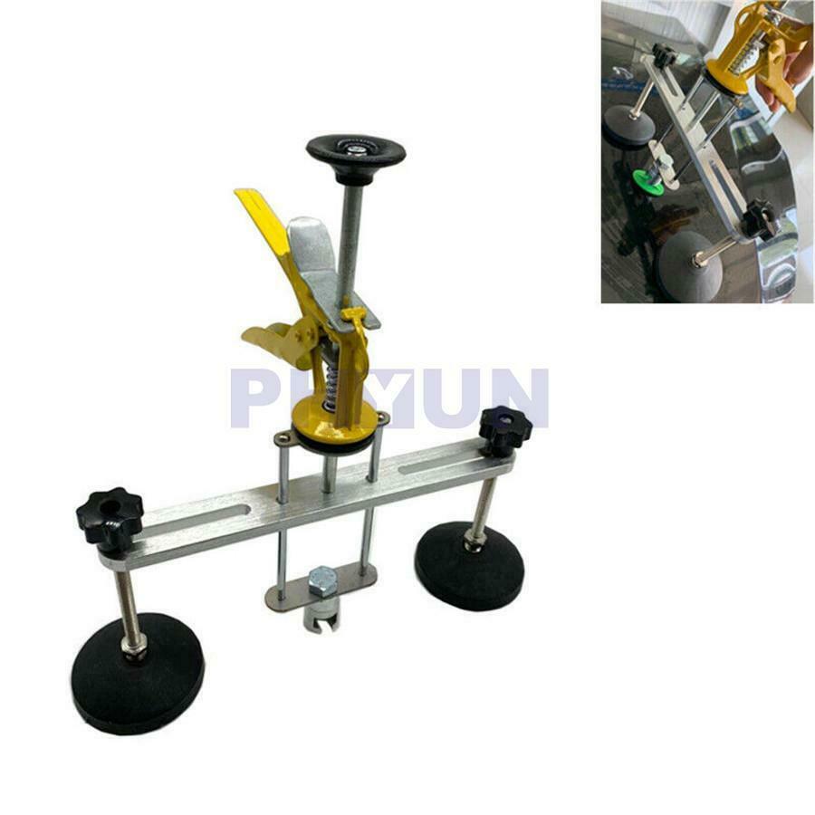 Car Panel Paintless Dent Remove Repair Tool T-rod Slide Hammer Bridge Puller Kit