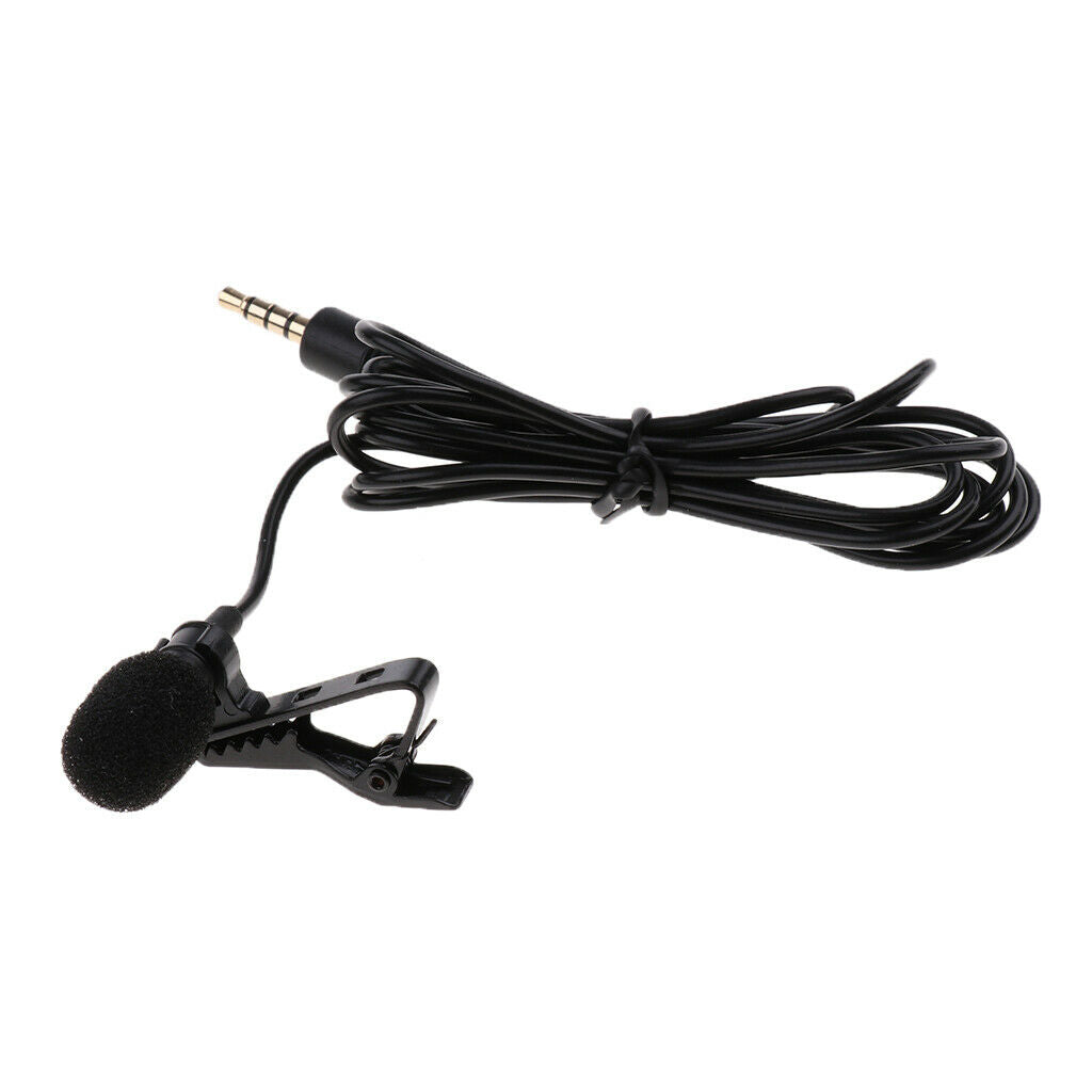 3 Pcs Lapel Mic For /iPad/Android/Smartphone 3.5mm Stereo Connector
