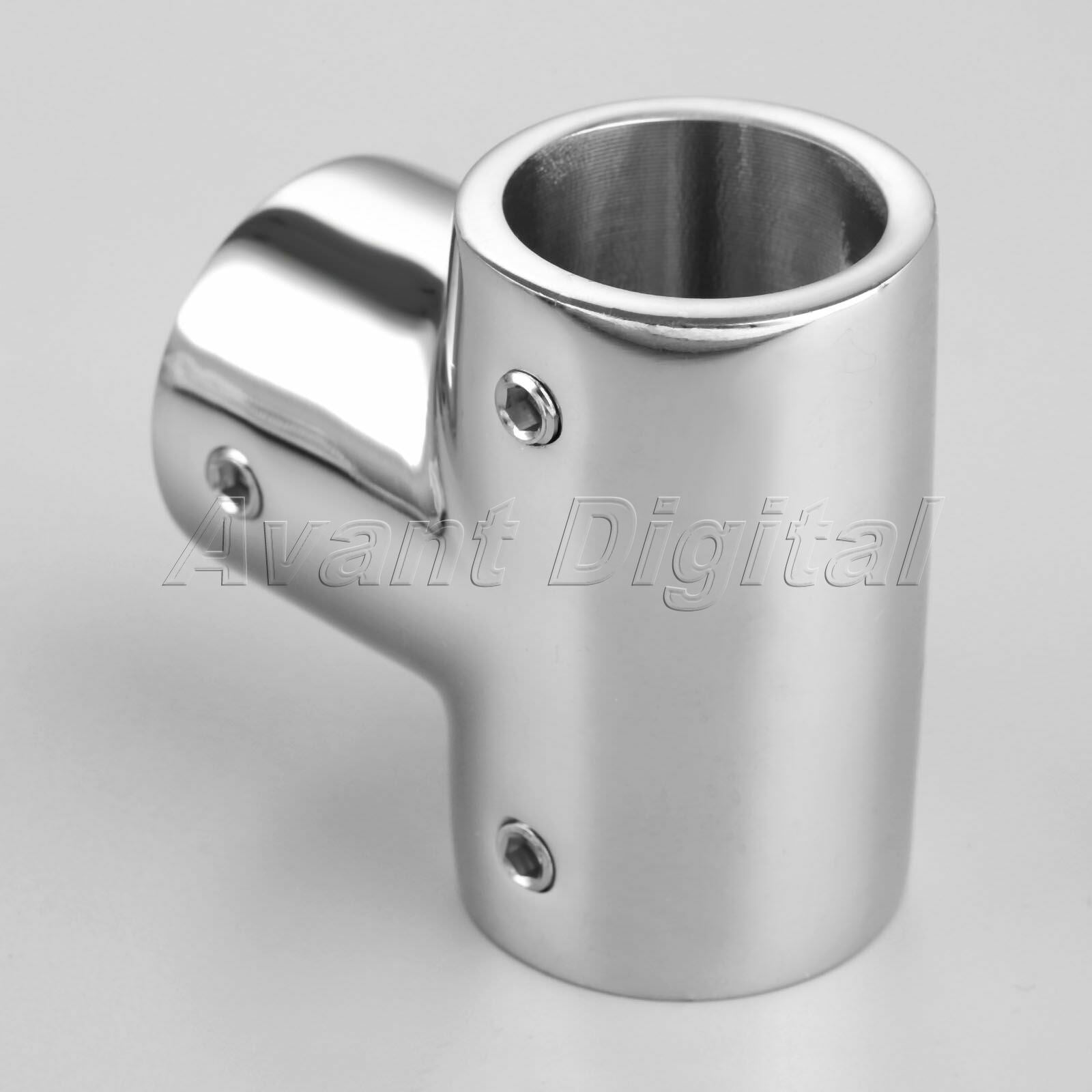Stainless Steel Bow & Boat Hand Rail 90 Degree Tee Forting 1" Tube 25mm Pipe