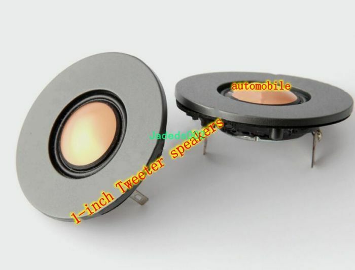 1pcs 1"inch 51mm Car audio tweeter 5ohm 5Ω 15W~45W Speaker Loudspeaker 90DB