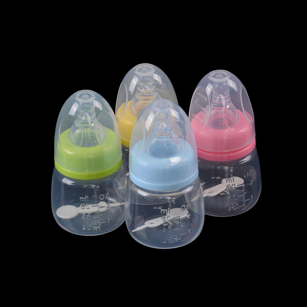 60ml Silicone Baby Feeding-bottle Infant Feeding Bottle Juice Water Bottle.l8