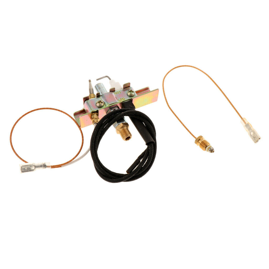 Furnace Gas Fire Pit Heater Control Valve Set w/ Thermocouple and Knob