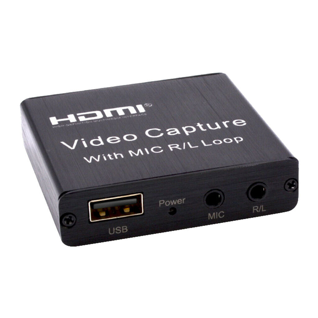 Capture Card USB 2.0   Game Capture Card Device with   Loop-out Support HD