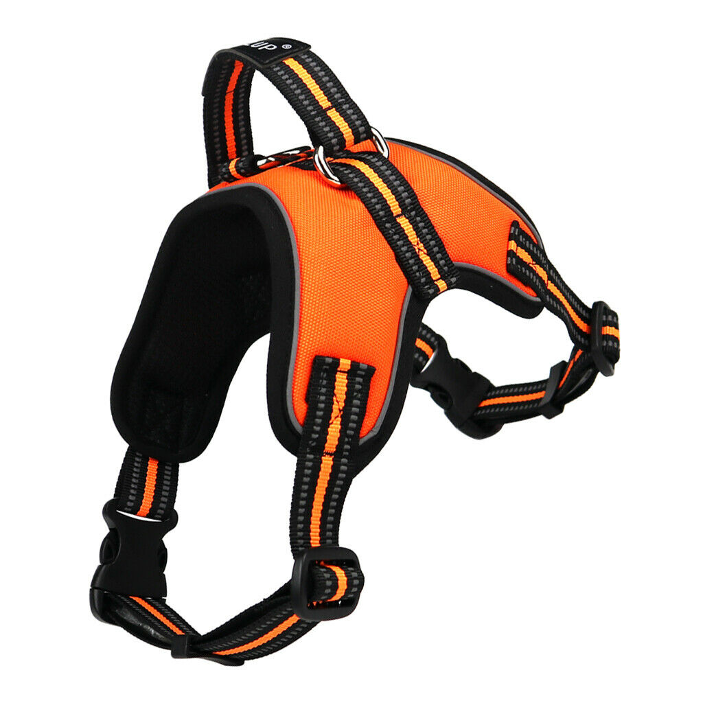 Pet Dog Puppy Harness Soft Adjustable Reflective Breathable Vest XL