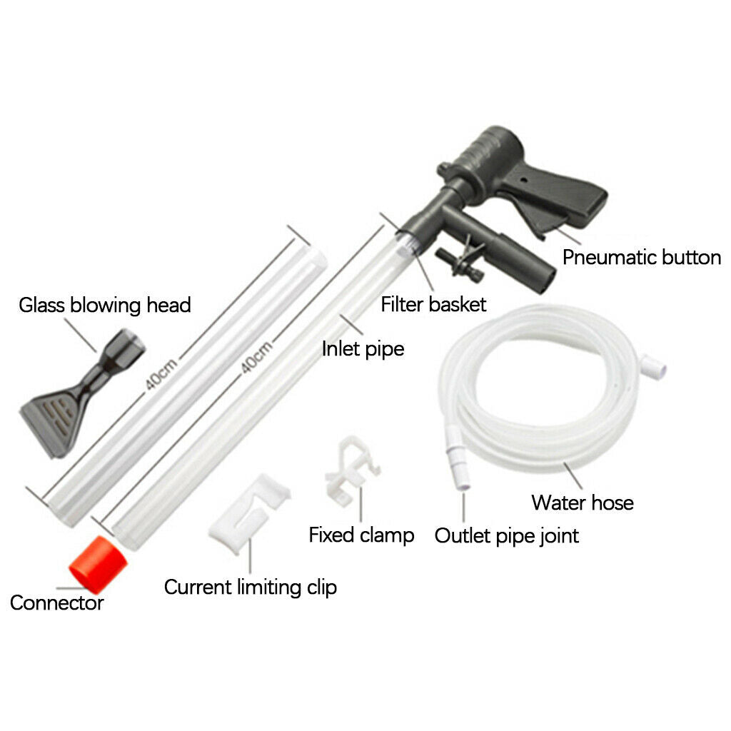 Aquarium Gravel Cleaner, Aquarium Water Changers Fish Tank Gravel Sand Cleaner