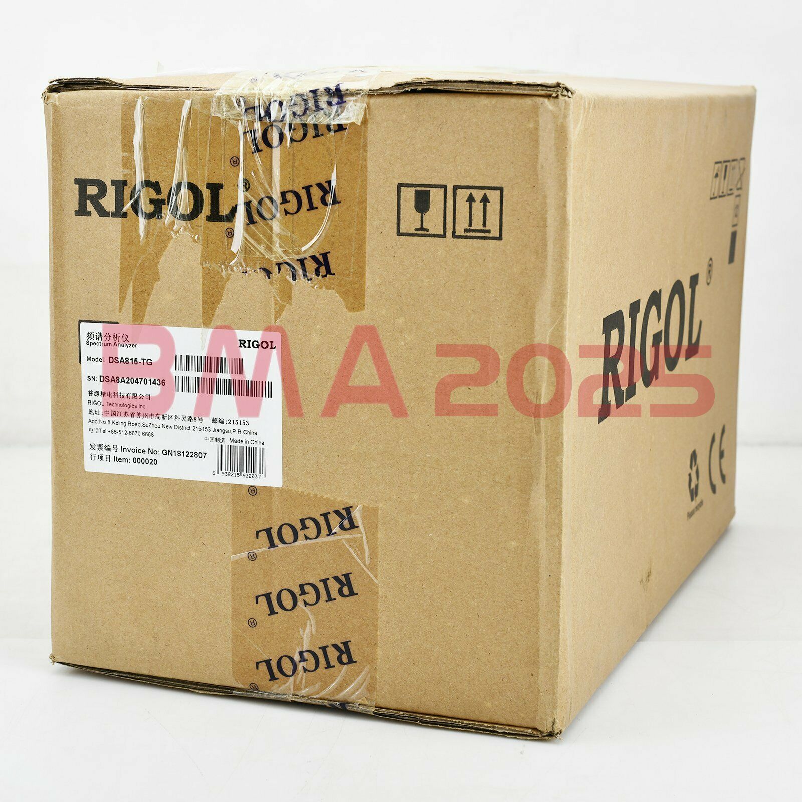 1PC Brand New RIGOL DSA815-TG Spectrum Analyzer 1year warranty DHL free Ship