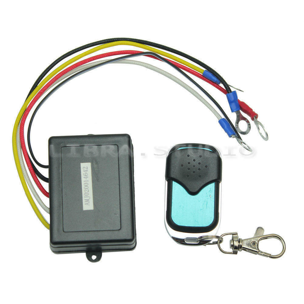 15m Wireless Remote Control Kit Keyring 12 Volt For Truck Jeep ATV SUV Winch S99