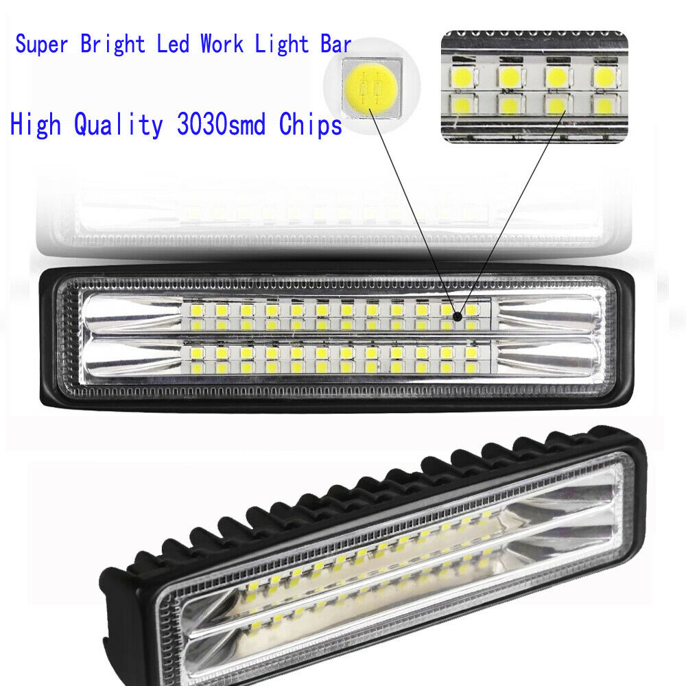 Car Light Assembly Led Fog Lights Off Road 4x4 48W Spot Beam Led Light Bar