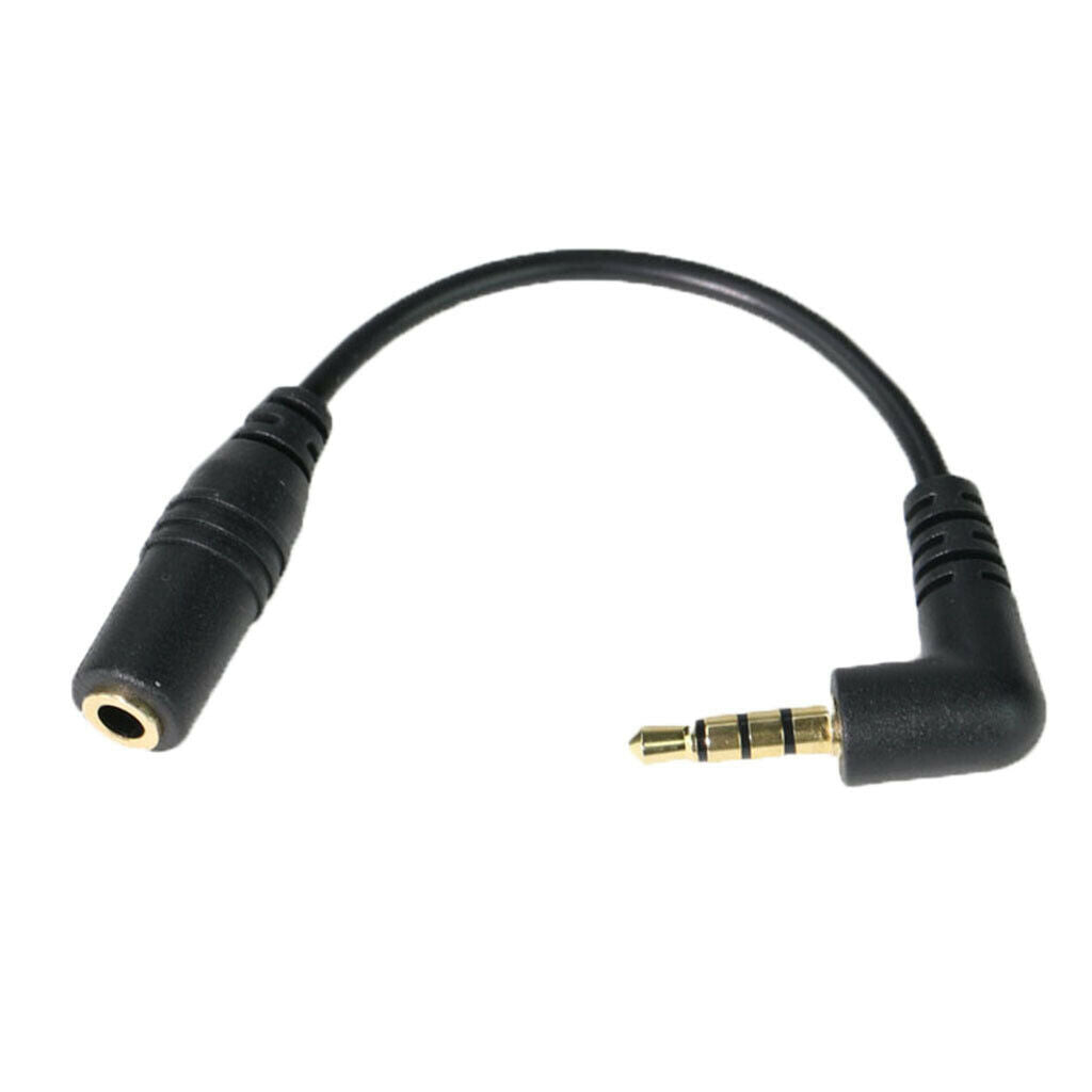 3.5mm Mini Plug To TRRS Male Audio Cable For Audio Microphone Connection