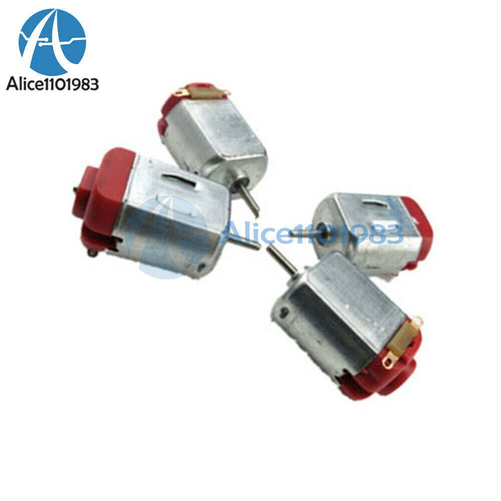 10PCS R130 motor Type 130 Hobby micro motors 3-6V DC 0.35-0.4A 8000 RPM