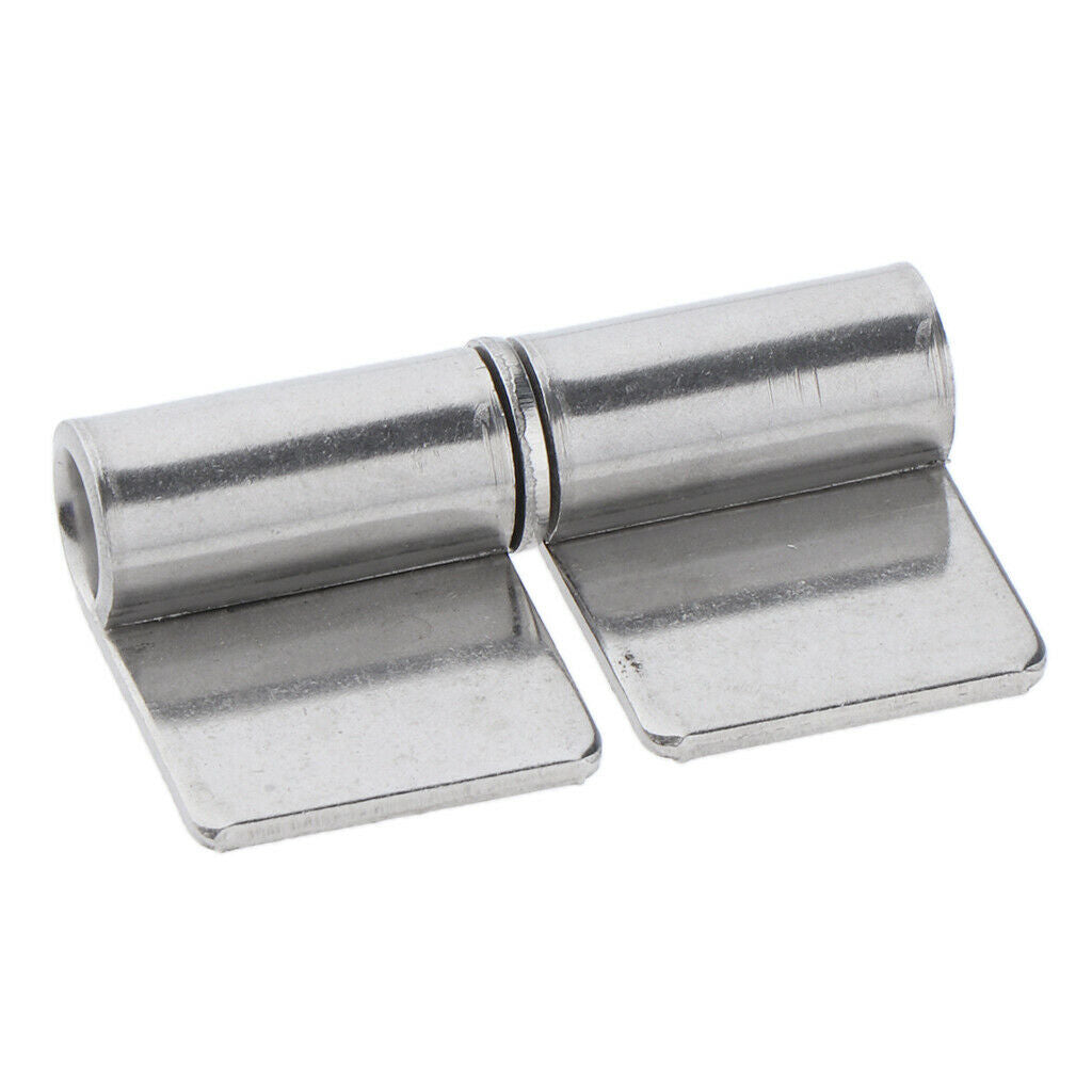 4 pcs 29x2mm Stainless Steel Weld On Hinges Heavy Duty Boat Door Hinges