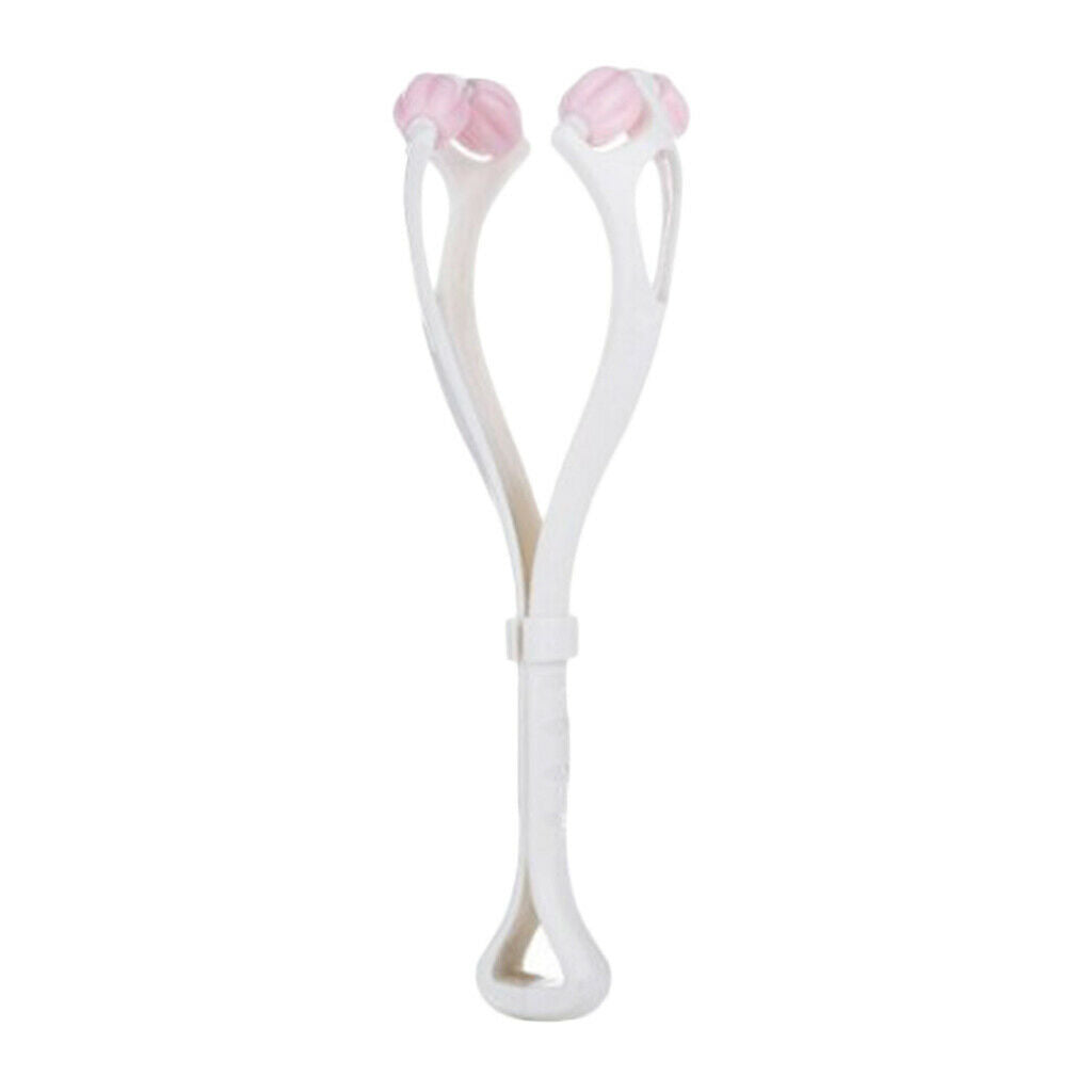 Plastic Elastic V Facial Massager Skin Firming Neck Lift 2 in 1 Beauty Tools
