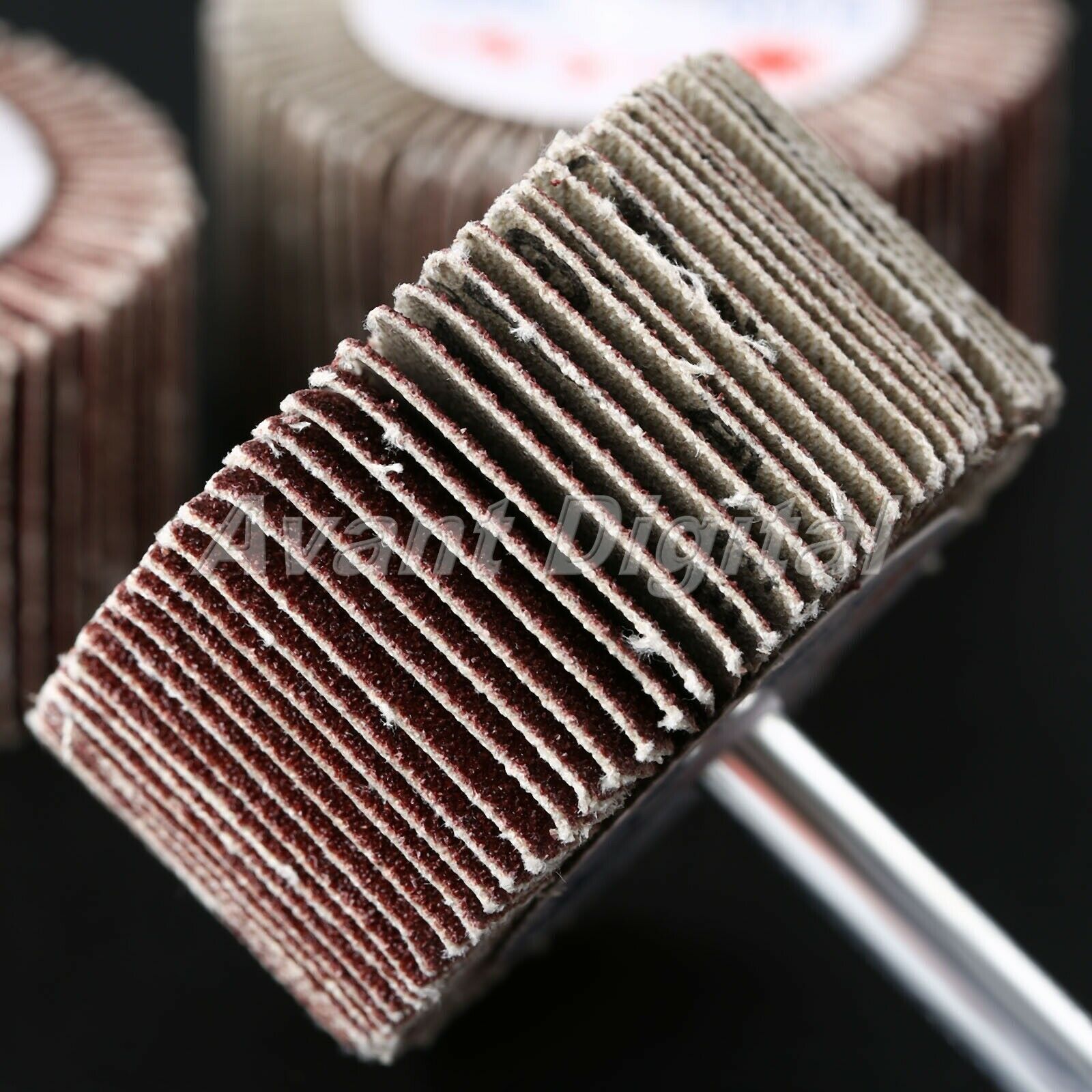 120 Grit Woodworking Grinder Flap Sanding Wheel Disc & Mandrel Polishing Tool 5x