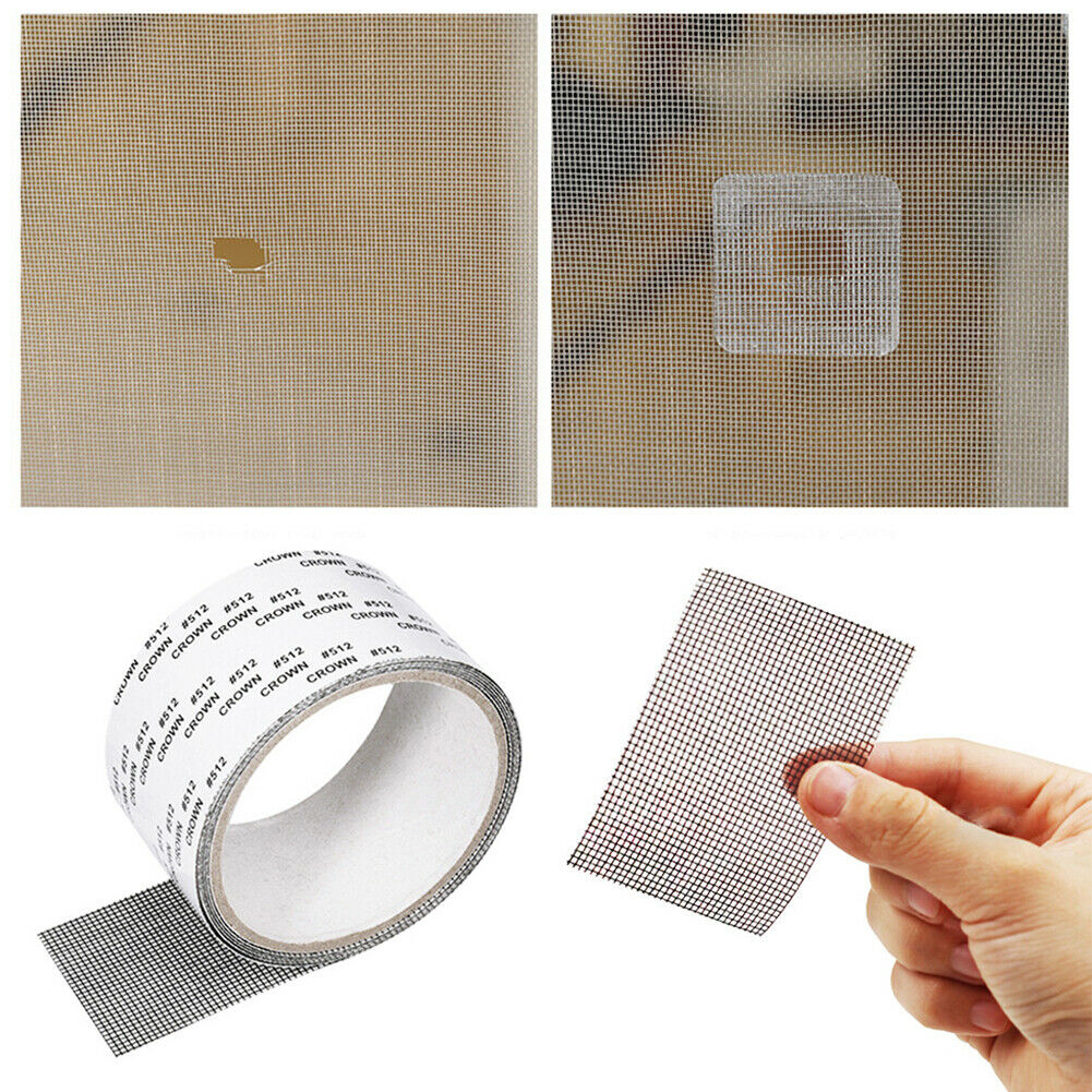 Screen Window Net Adhesive Anti-mosquito Fly Insect Repair Patch Stickers Tool