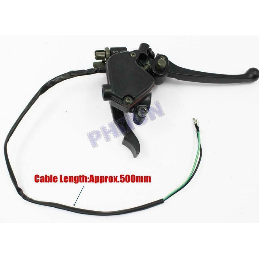 7/8" ATV Motorcycle Right Throttle Brake Lever Handle For 50cc 70cc 90 110 125cc