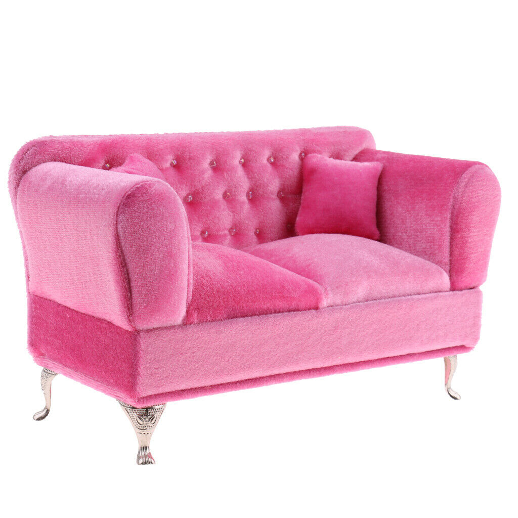 Long Sofa for 1/6 Scale Blythe SD Licca/Momoko/Azone Furniture Accessory