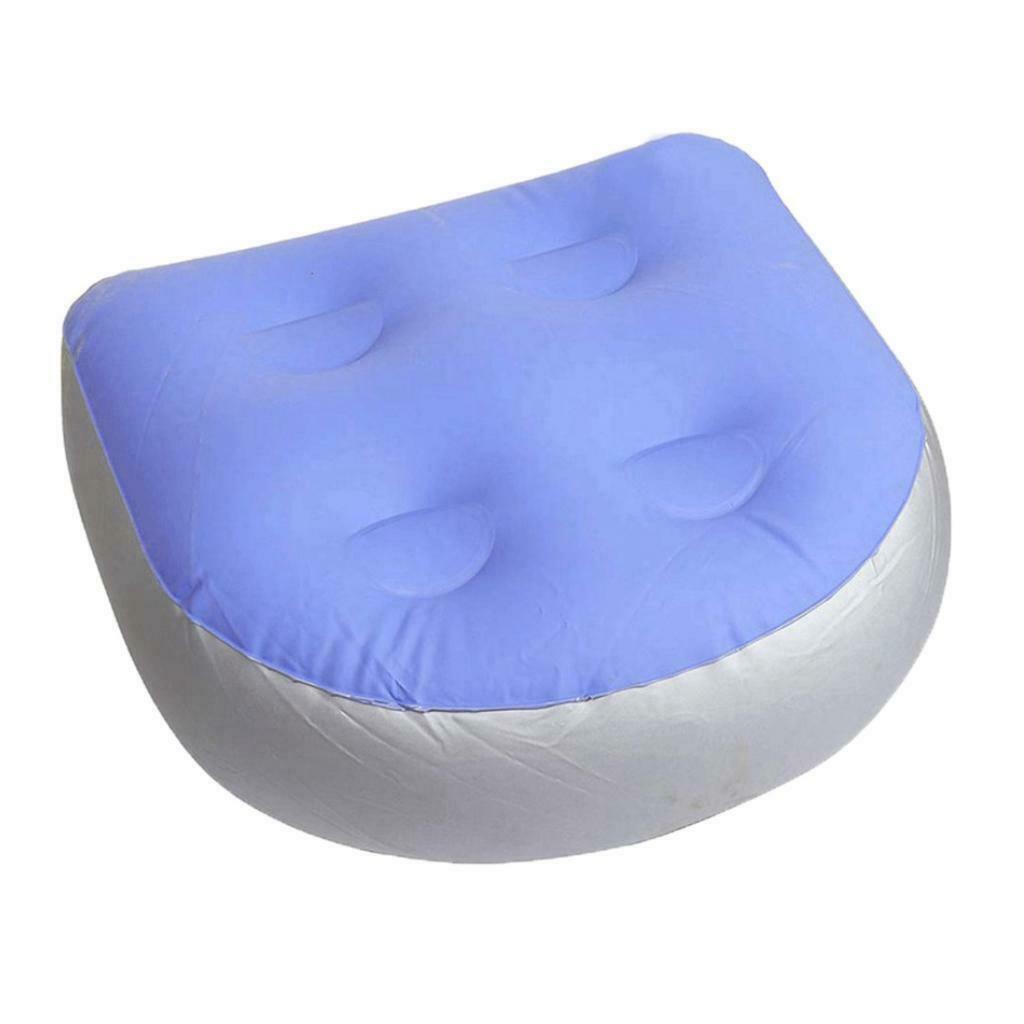 Spa and Hot Tub Booster Seat Pad with Suction Cup Soft Inflatable Massage