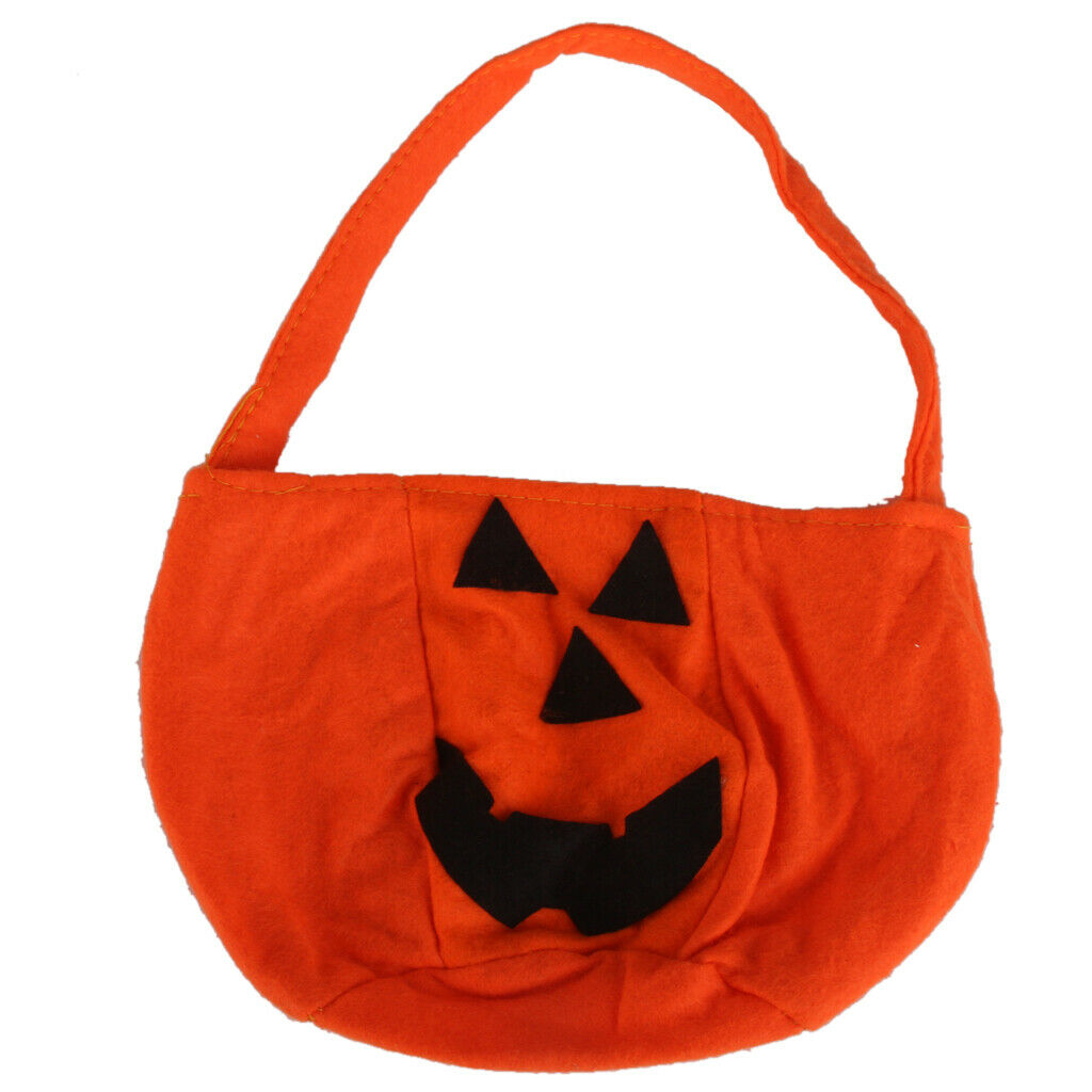 10x TRICK OR TREAT BAGS KIDS HALLOWEEN LOOT SWEET CANDY GOODIE CARRY PARTY