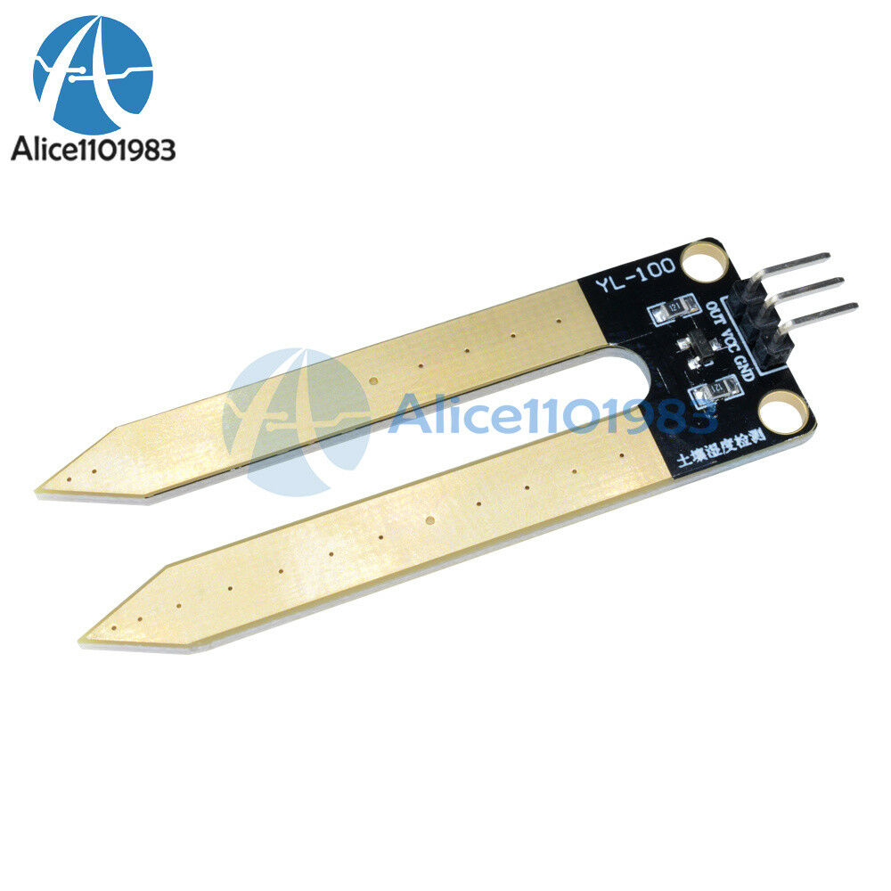 5PCS 3Pin Soil Hygrometer Detection Module Soil Moisture Sensor arduino MEGA2560