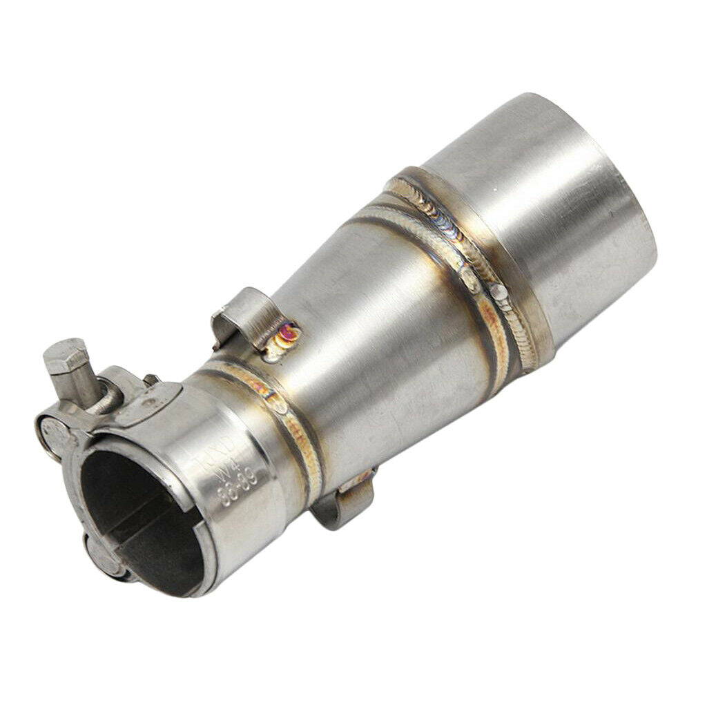 1x Motorcycle Exhaust Muffler Middle Mid Link Pipe for Ninjia Z250 250