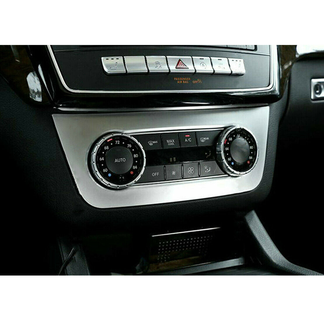 Center AC Switch Adjust Panel Trim Cover Decor Fit for Benz GL GLE GLS Class