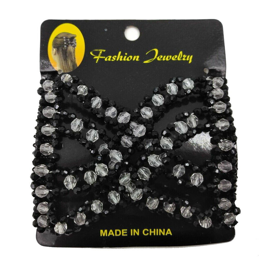 Magic Hair Combs Beads Double Hair Clips Bun Maker Female Hair Accessory