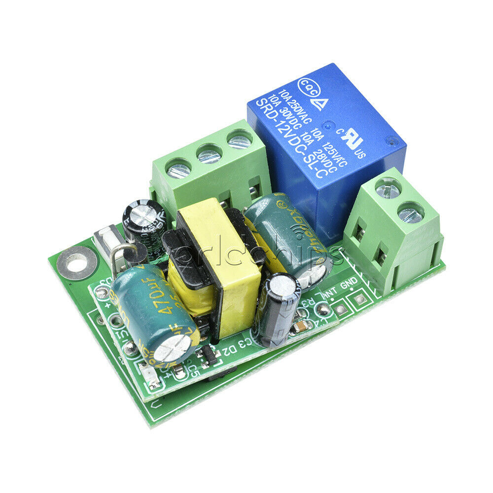 AC 220V Wifi Relay Switch Module Low Power Jog Mode Remote Control Smart Home