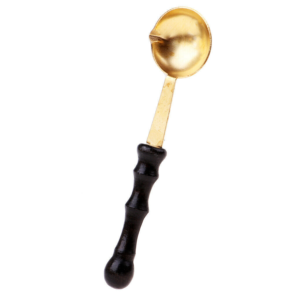 10x Traditional Wax Sealing Stamp Letter Melting Candle Seal Envelope Spoon