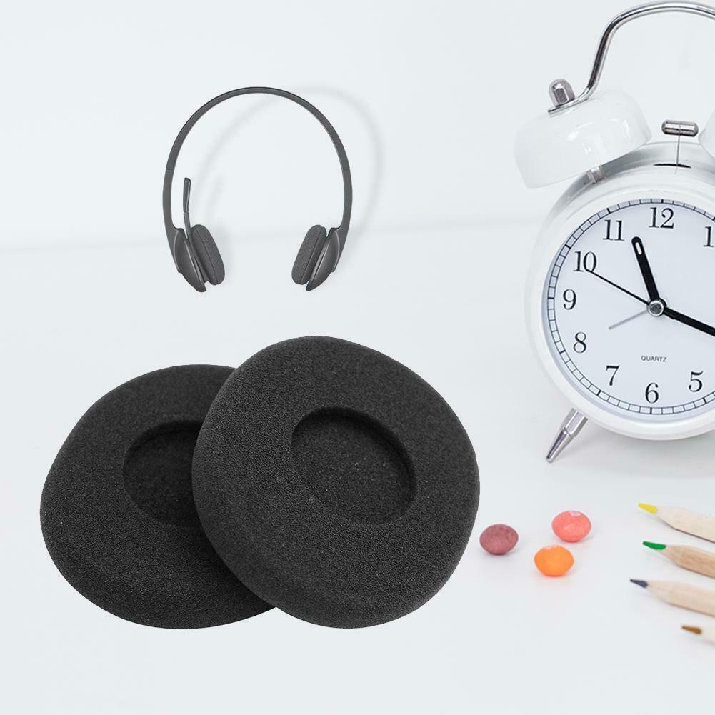 1 Pair Sponge Replacement Headphone Pad Headset Ear Pads for Logitech H800