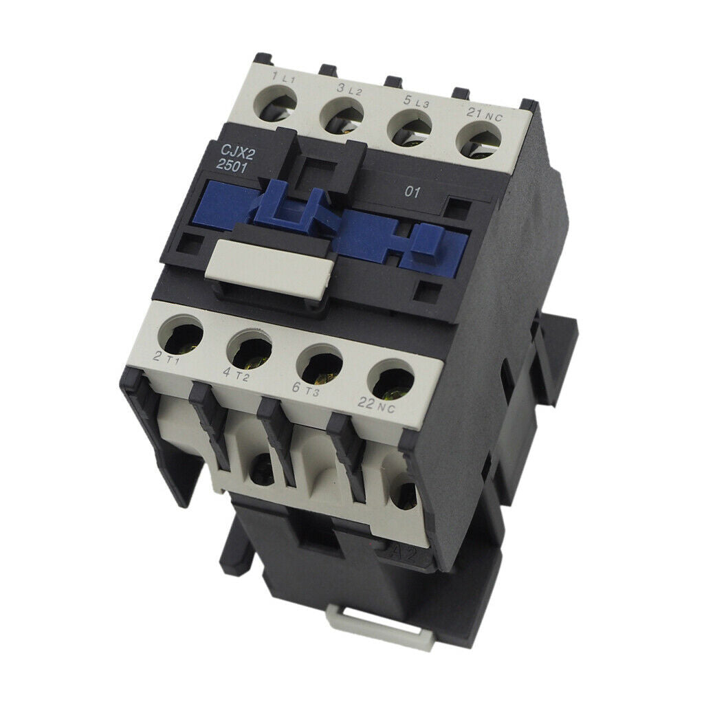 CJX2-2501 AC Contactor Motor 50/60Hz Coil 3-Phase 1NC Replacement 24V