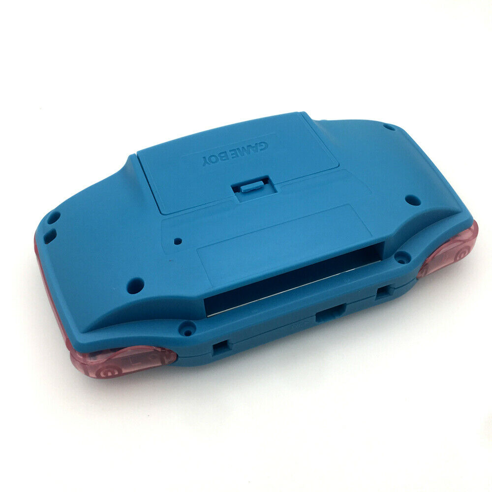 Light Blue SUPER MARIO 2 Housing Shell case Cover Kits For Game Boy Advance GBA